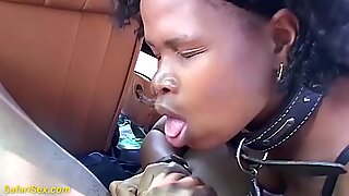 African backseat fuck lesson